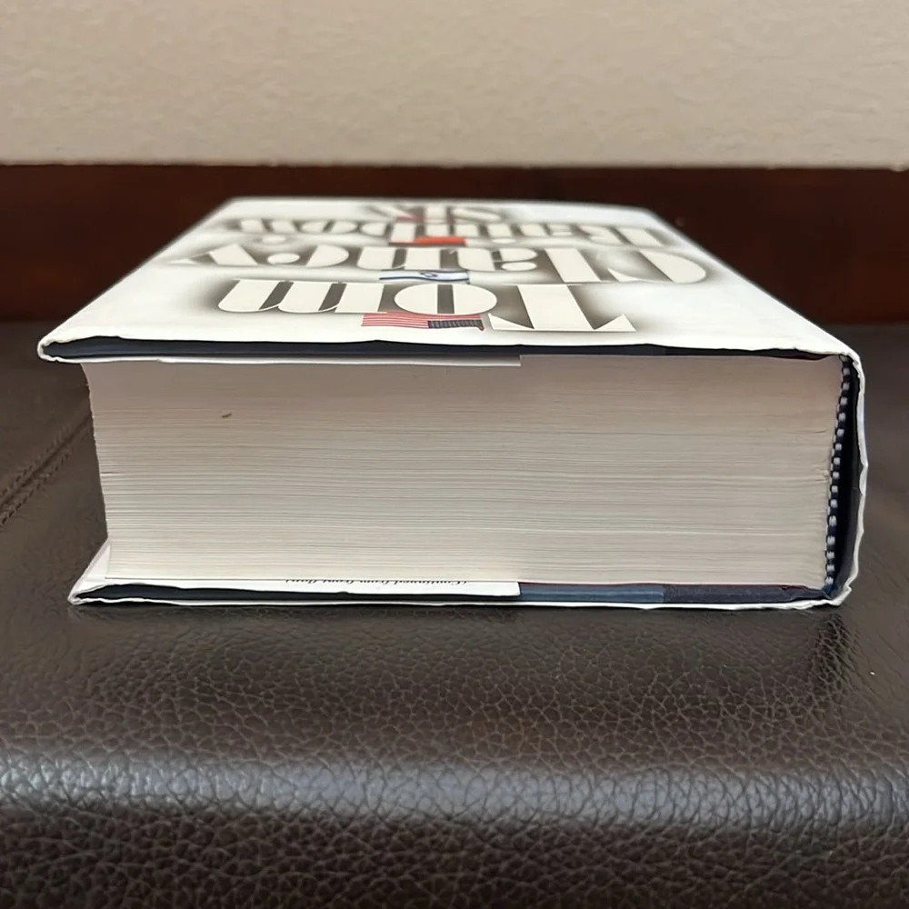 Tom Clancy “Rainbow Six” Hardcover Techno- Thriller Novel